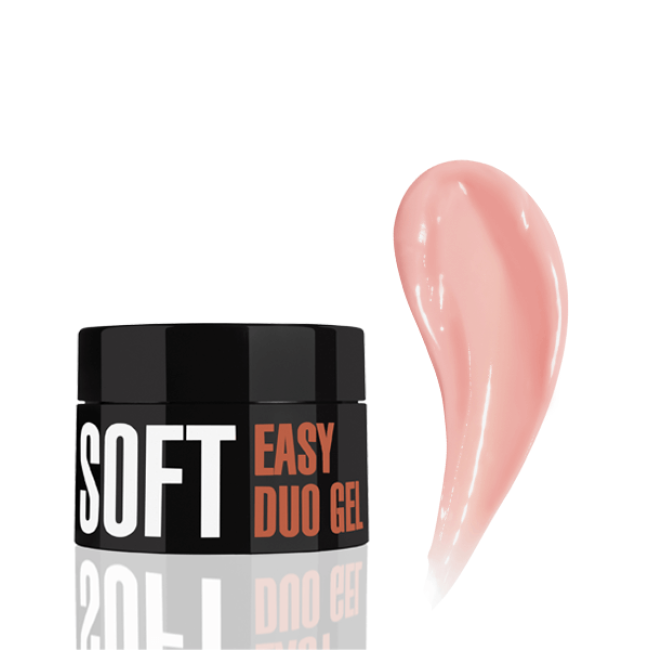 Professional Acrylic Gel System Easy Duo Gel Soft (Color: Jade Rose), 20 g - Kodi Professional