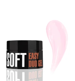 Professional Acrylic Gel System Easy Duo Gel Soft (Color: Pretty Pink), 20 g