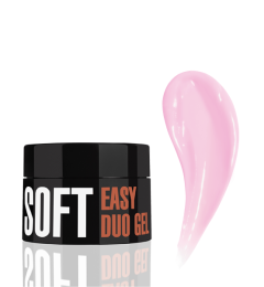 Профессиональная акрилово-гелевая система Easy Duo Gel Soft (цвет: Pink Dream), 20 г