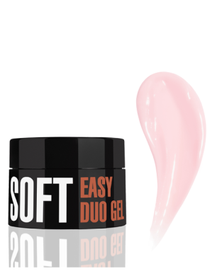 Профессиональная акрилово-гелевая система Easy Duo Gel Soft (цвет: Silk Cloud), 20 г