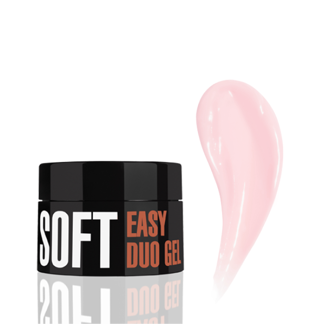 Professional Acrylic Gel System Easy Duo Gel Soft (Color: Silk Cloud), 20 g - Kodi Professional