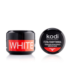 Гель-паутинка для ногтей Spider gel Kodi Professional, 4 мл (цвет: white)