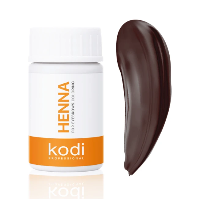 Henna for Eyebrow Tinting, Color: Dark Chocolate, 5g Henna for Eyebrow Tinting, Color: Dark Chocolate, 5g - Kodi Professional