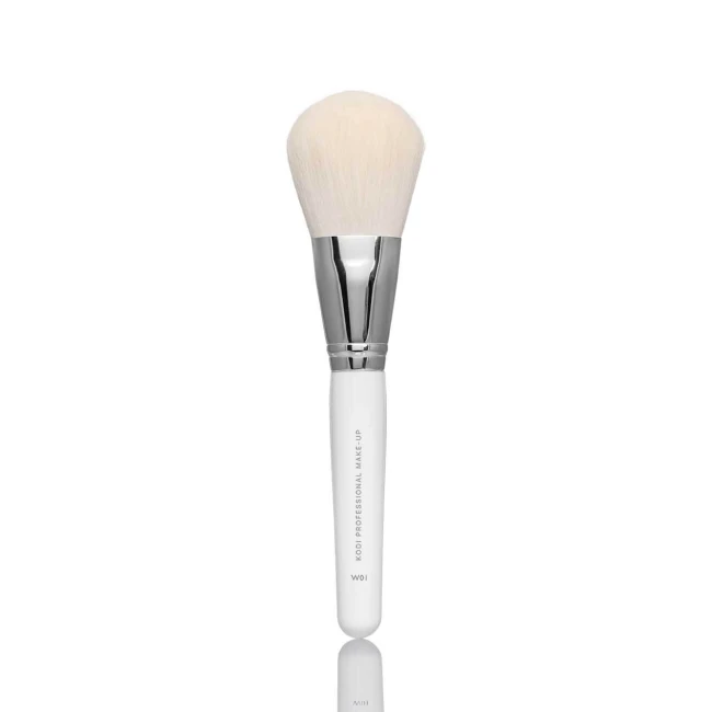 Powder Brush Large W01 (Bristle: Nylon with Natural Bristle Imitation) - Kodi Professional