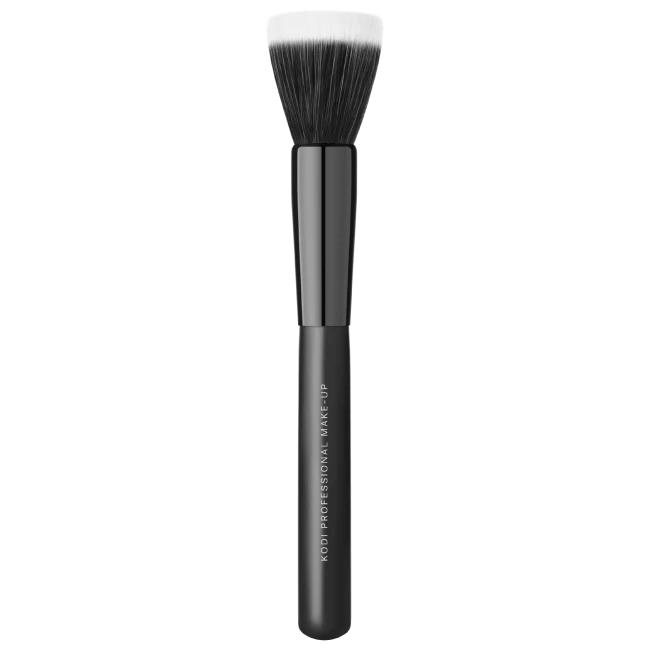 Large Duo Fiber Brush for Foundation and Powder № 44 (Bristle: Nylon) - Kodi Professional