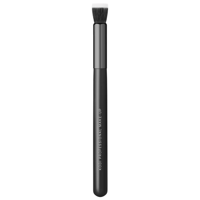Small Brush Duo Fibre for Creamy Corrective Textures № 48 (Bristle: Nylon) - Kodi Professional