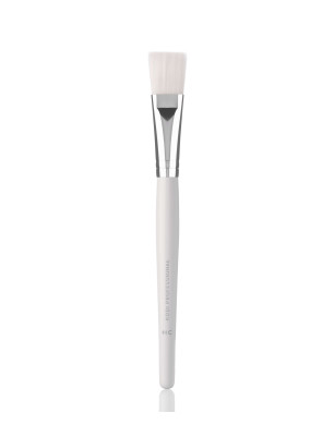 Flat cosmetic brush for applying masks 1C