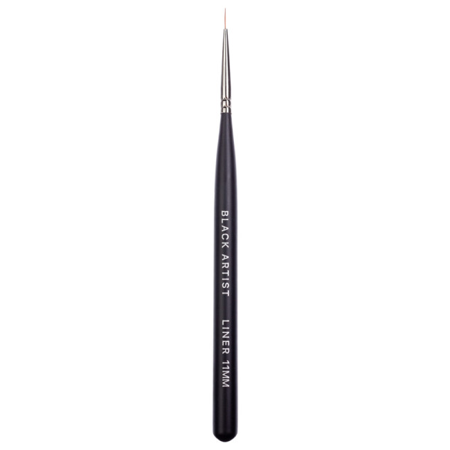 Painting Brush "Black Artist" Liner 11mm (Handle: Black, Bristle: Nylon) - Kodi Professional