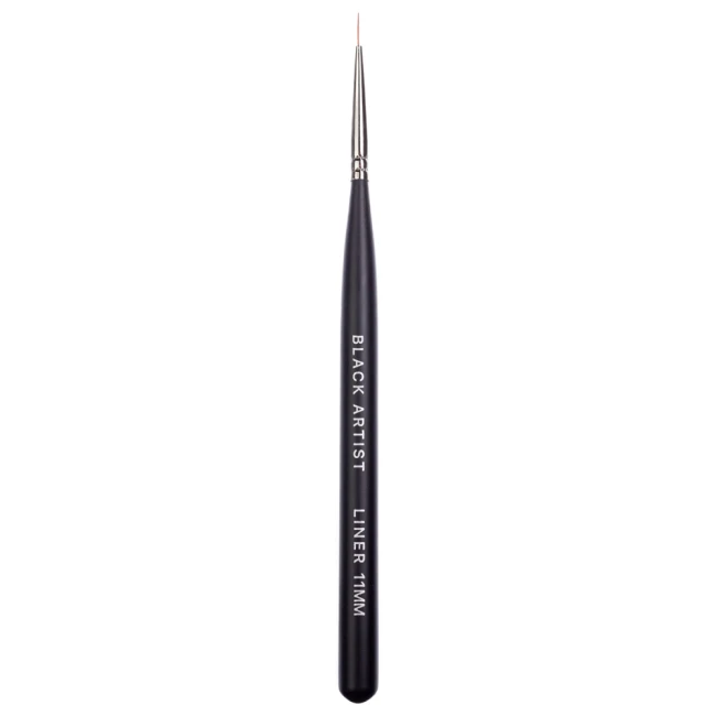 Кисть для росписи "Black Artist" Liner 11mm (ручка: черная, ворс: нейлон) - Kodi Professional