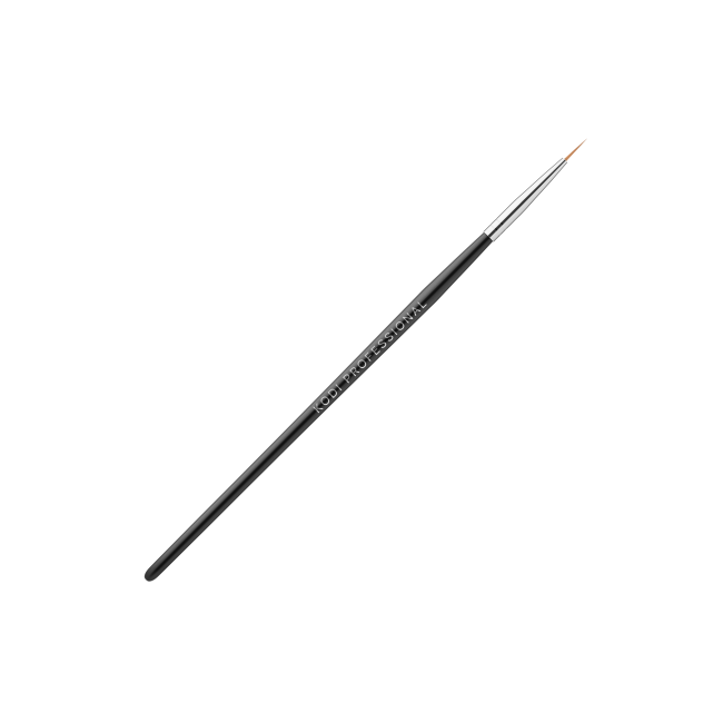 Brush for Painting in a Tube № 1 (Handle: Black Wooden, Bristle: Column) Brush for Painting in a Tube № 1 (Handle: Black Wooden, Bristle: Column) - Kodi Professional