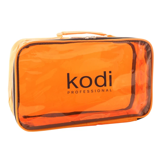 Cosmetic Bag Make-Up Kodi № 6 (Nylon; Color: Orange) Cosmetic Bag Make-Up Kodi № 6 (Nylon; Color: Orange) - Kodi Professional