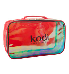 Cosmetic Bag Make-Up Kodi № 15 (Nylon; Color: Red, Rainbow)