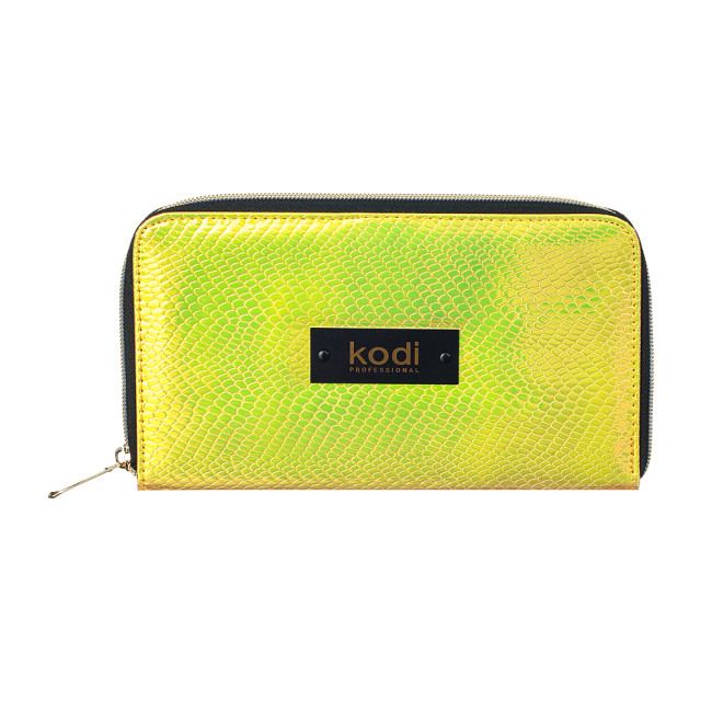 Brush Cover with Zipper №4, Color: Golden - Kodi Professional