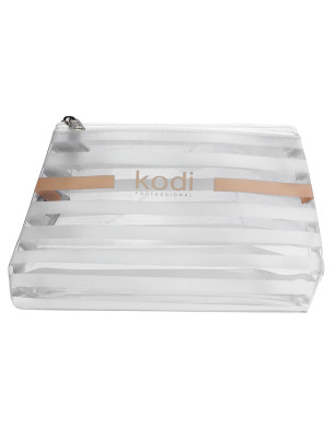 Косметичка "ZEBRA" white (большая) 