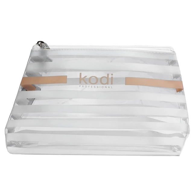 Косметичка "ZEBRA" white (большая)  - Kodi Professional