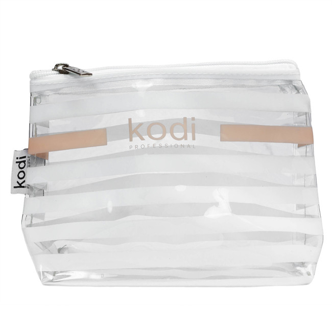 Cosmetic Bag "ZEBRA" White (small) - Kodi Professional