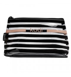 Cosmetic Bag "ZEBRA" Black (large)