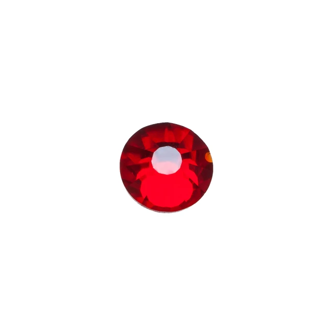 Decorative Crystals "Light Siam Satin", Size SS 08 (200 pcs/pack) - Kodi Professional