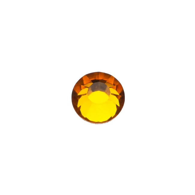 Decorative Crystals "Topaz", Size SS 06 (200 pcs/pack) - Kodi Professional