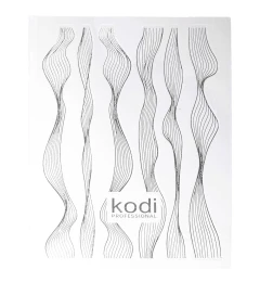 3D Nail Art Sticker (Color: Silver)