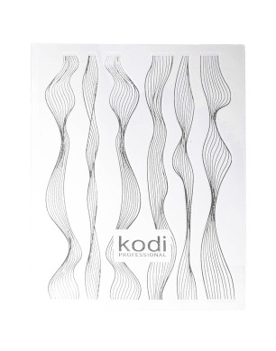 3D Nail Art Sticker (Color: Silver)