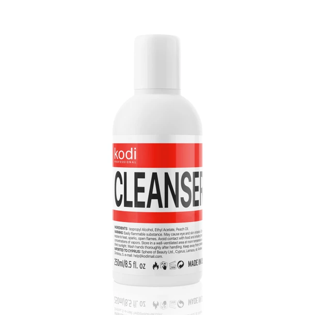 Cleanser (Stickiness Remover), 250 ml Cleanser (Stickiness Remover), 250 ml - Kodi Professional