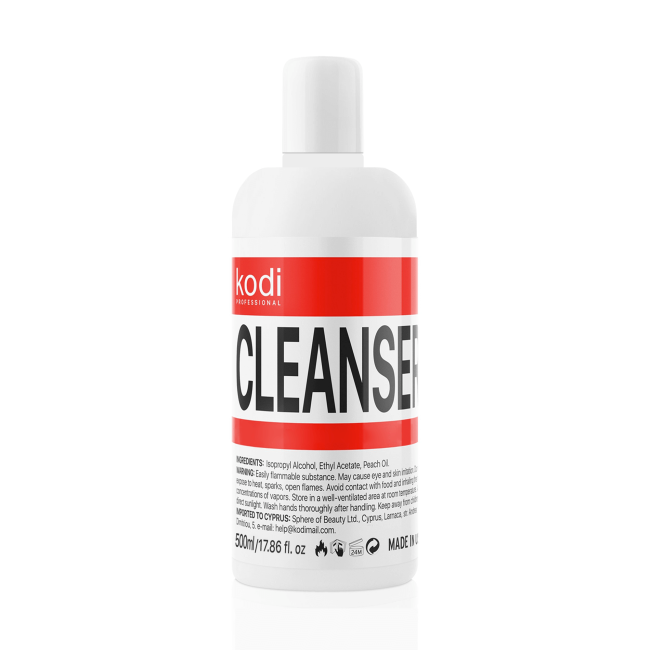 Cleanser (Stickiness Remover) 500ml. - Kodi Professional