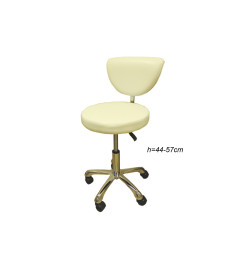 Chair Without Backrest for Master, Color: Beige