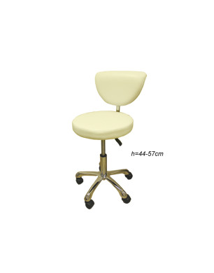 Chair Without Backrest for Master, Color: Beige