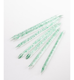 Plastic Sticks for Cuticles (green)