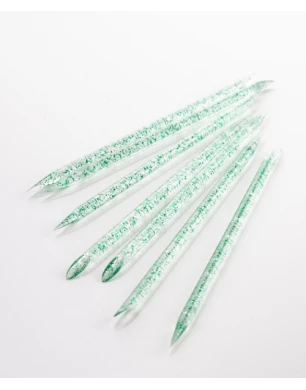 Plastic Sticks for Cuticles (green)
