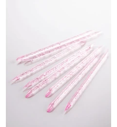 Plastic Sticks for Cuticles (pink)