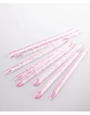 Plastic Sticks for Cuticles (pink)