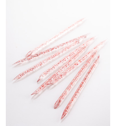 Plastic Sticks for Cuticle (red)