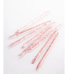 Plastic Sticks for Cuticle (red)