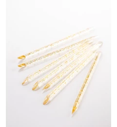 Plastic Sticks for Cuticles  (yellow)