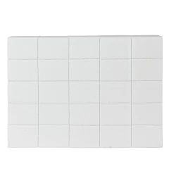 Set of Mini Buffs 120/120, Color: White (50pcs/pack)