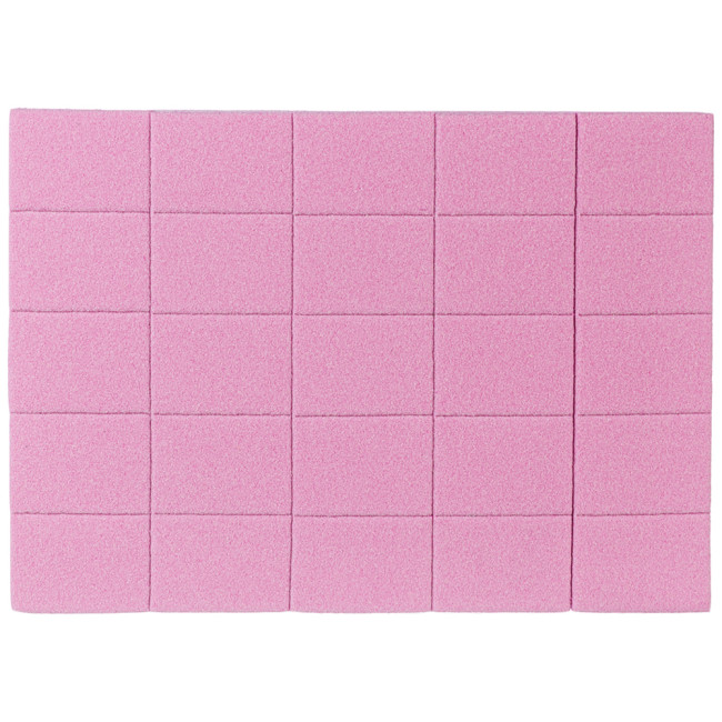 Set of Mini Buffs 120/120, Color: pink (50pcs/pack) - Kodi Professional