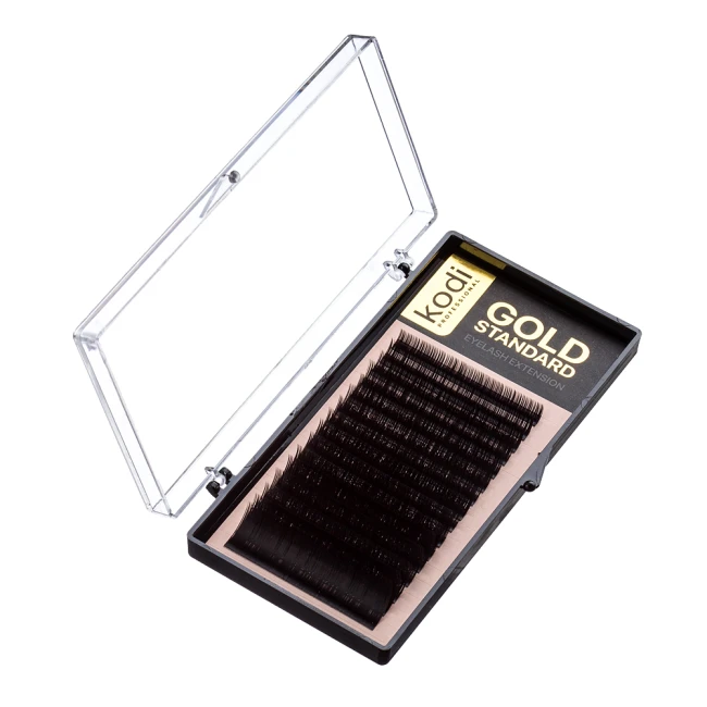 Eyelashes D 0.10 (16 Rows: 10mm) Gold Standard Eyelashes D 0.10 (16 Rows: 10mm) Gold Standard - Kodi Professional