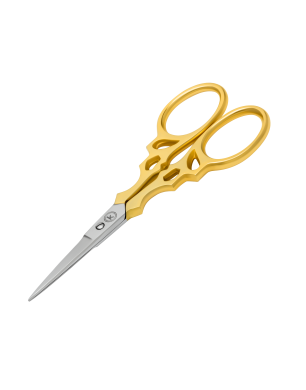 Eyebrow Scissors with Golden Handles