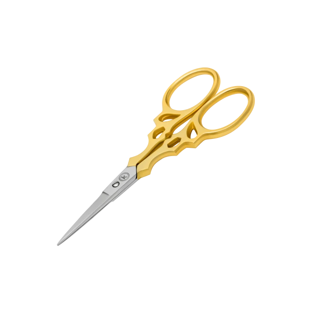 Eyebrow Scissors with Golden Handles Eyebrow Scissors with Golden Handles - Kodi Professional