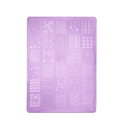 Пластина для стемпинга F17 (10,5х14,5см)