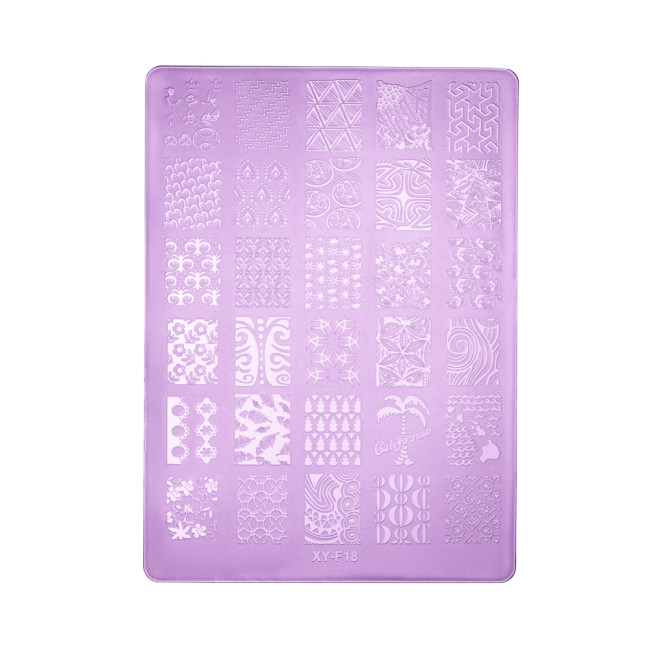 Stamping Plate F18 (10.5x14.5cm) - Kodi Professional