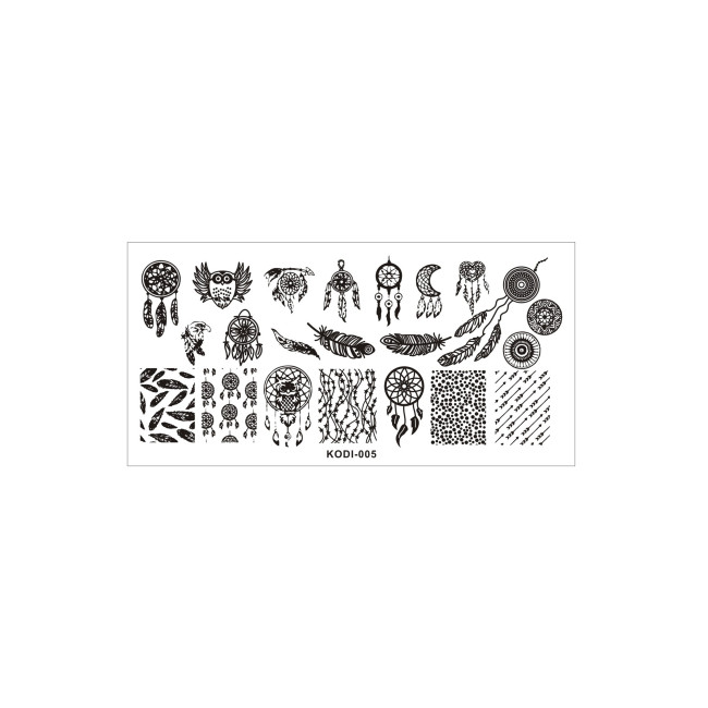 Stamping Plate KODI-005 (metal) - Kodi Professional