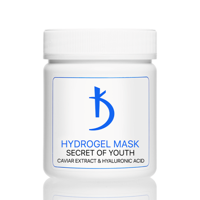 "Secret of Youth" Caviar Extract & Hyaluronic Acid Hydrogel Mask, 100 g - Kodi Professional