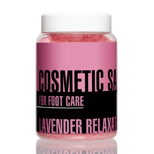 Lavender Relaxation Cosmetic Salt for Feet, 450 g - Kodi Professional