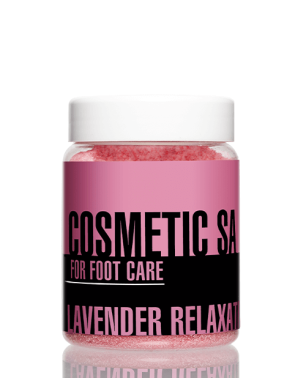 Lavender Relaxation Cosmetic Salt for Feet, 300 g.