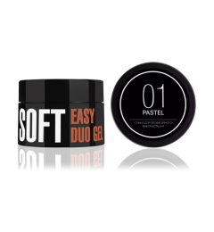 Easy Duo Gel Soft "Pastel" 01 (акрил-гель), 35 г