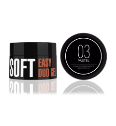 Easy Duo Gel Soft "Pastel" 03 (акрил-гель), 35 г