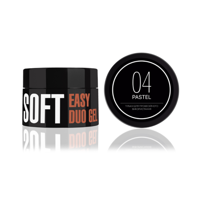 Easy Duo Gel Soft "Pastel" 04 (Acrylic-Gel), 35 g - Kodi Professional